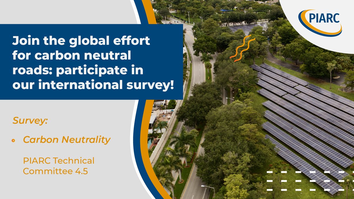 Help achieve carbon-neutral roads!

Take part in our worldwide survey on decarbonizing road construction and maintenance. Your feedback will spark innovation and cut greenhouse gas emissions in the road industry.

Learn more here: t.ly/mEaOi