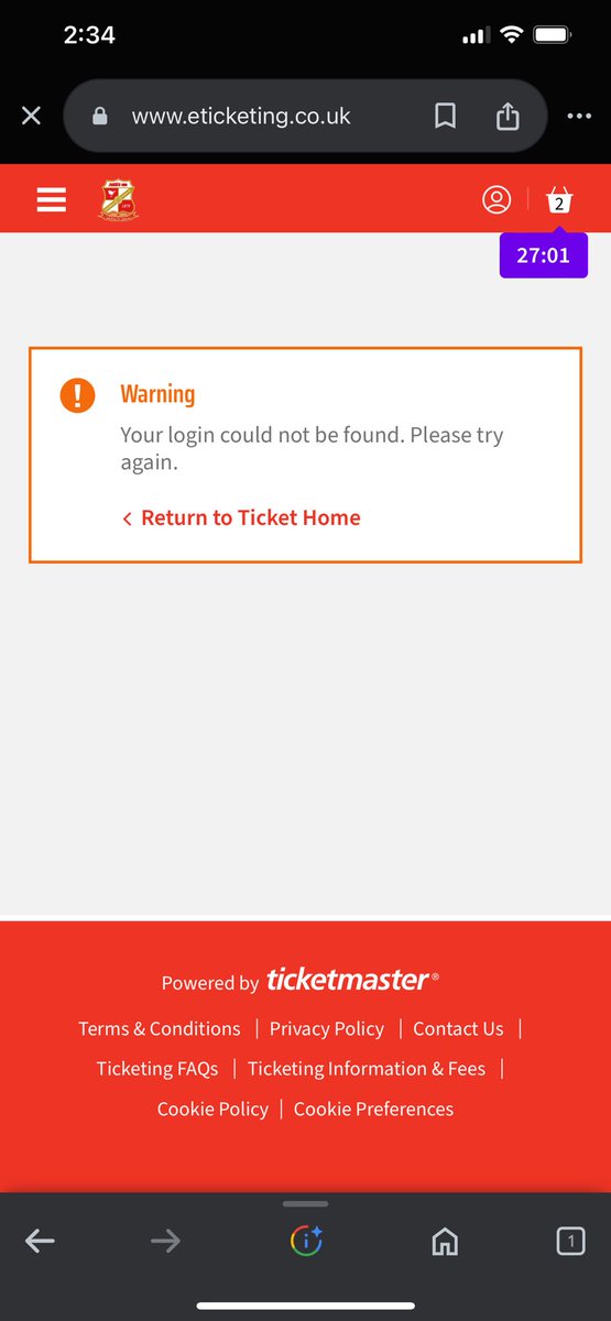 Tom26604791's tweet photo. @stfcstore Hi would like to buy some tickets tomorrow but this problem has came up for a few days now. https://t.co/nfWdISW8J1