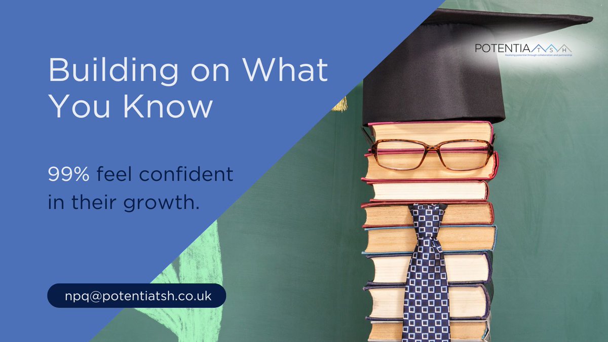 PotentiaTSH's tweet photo. 📚 At Potentia TSH, we build on your existing knowledge. 99% of participants feel our training helps them progress in their careers. 

#CareerGrowth #NPQ https://t.co/9XHgApwnvL