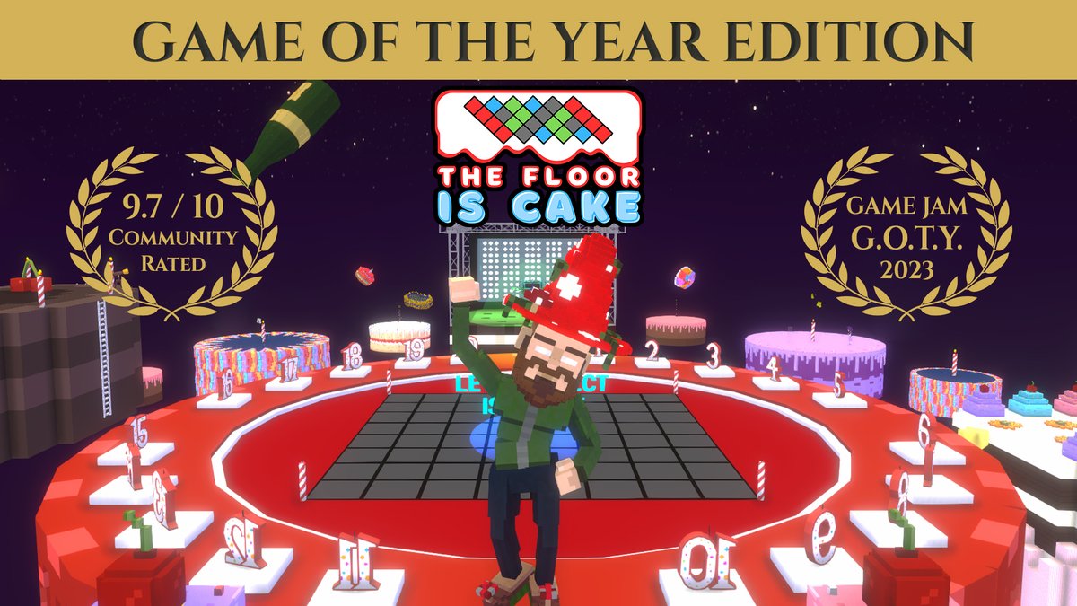 Tuschay🍄 (@tuschaystudios) on Twitter photo 🎂THE FLOOR IS CAKE IS BACK!🎂
The <a href="/TheSandboxGame/">The Sandbox</a> G.O.T.Y. 2023 winner is back with two weeks of leaderboards & extra prizes! 💰
👉1,500 SAND to Top 10 + 10 Raffle Winners!👈
🔗SHROOMPALOOZA WEEK 5 is now LIVE:
funguy.games
PLUS BONUS EVENT 🧵👇
<a href="/TSBCreators/">The Sandbox Creators</a> 🎂THE FLOOR IS CAKE IS BACK!🎂
The <a href="/TheSandboxGame/">The Sandbox</a> G.O.T.Y. 2023 winner is back with two weeks of leaderboards & extra prizes! 💰
👉1,500 SAND to Top 10 + 10 Raffle Winners!👈
🔗SHROOMPALOOZA WEEK 5 is now LIVE:
funguy.games
PLUS BONUS EVENT 🧵👇
<a href="/TSBCreators/">The Sandbox Creators</a>