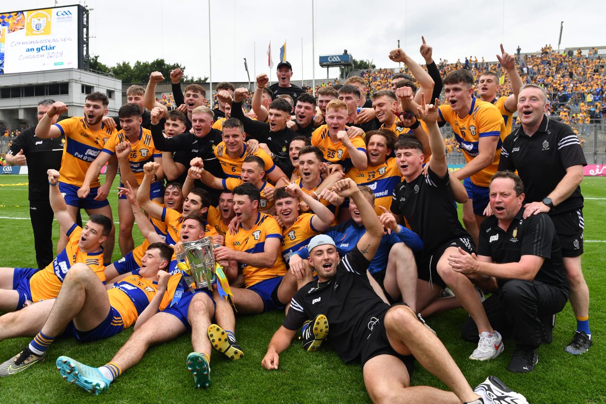 Huge congrats to Robin and all the Clare hurlers and management on their win in the All Ireland Hurling Final yesterday.
Everyone in Ruan is hugely proud of your achievements
💛💙💛