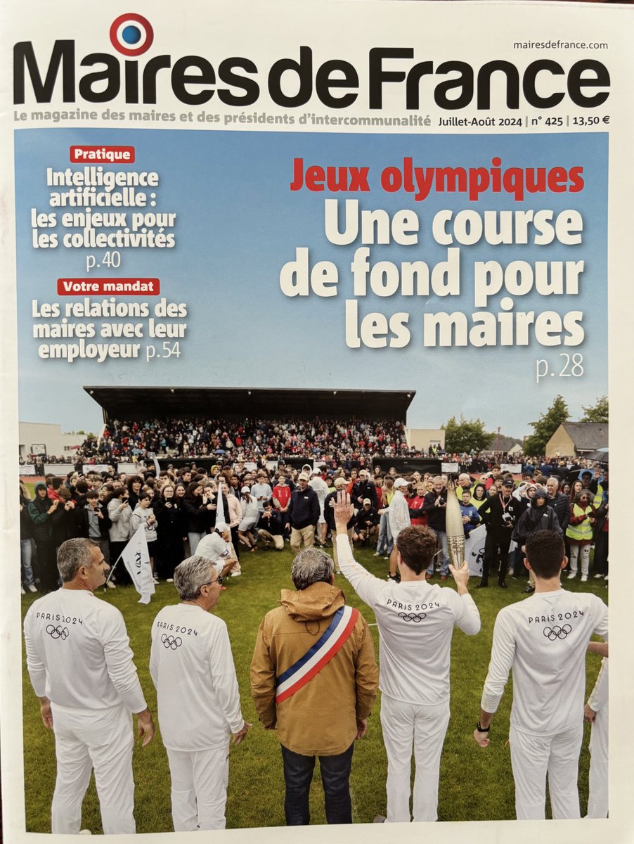 Cyril Cibert (@cyrilcibert) on Twitter photo Article parut dans « Maires de France » magazine de <a href="/l_amf/">AMF | Association des maires de France</a>
Retour d’expérience sur la 1ere <a href="/FiertesRurales/">Fiertés Rurales</a> de 2022 ;) Article parut dans « Maires de France » magazine de <a href="/l_amf/">AMF | Association des maires de France</a>
Retour d’expérience sur la 1ere <a href="/FiertesRurales/">Fiertés Rurales</a> de 2022 ;)