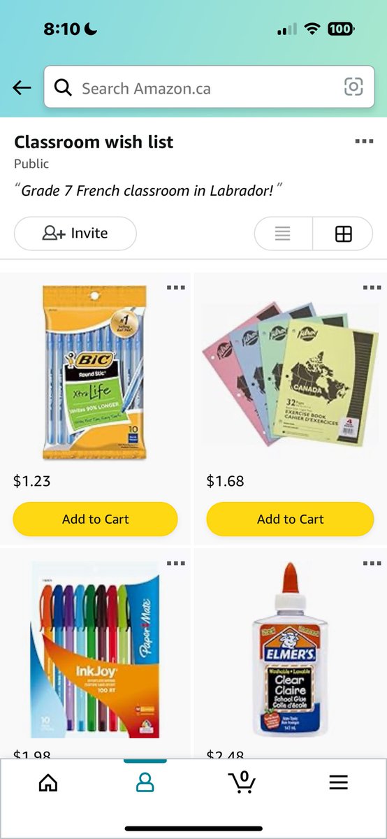 Hi everyone! I’m a 7th grade French teacher in Labrador, Canada. Teaching in my passion and I love sharing the beauty of the French language with my students!

amazon.ca/hz/wishlist/ls…
