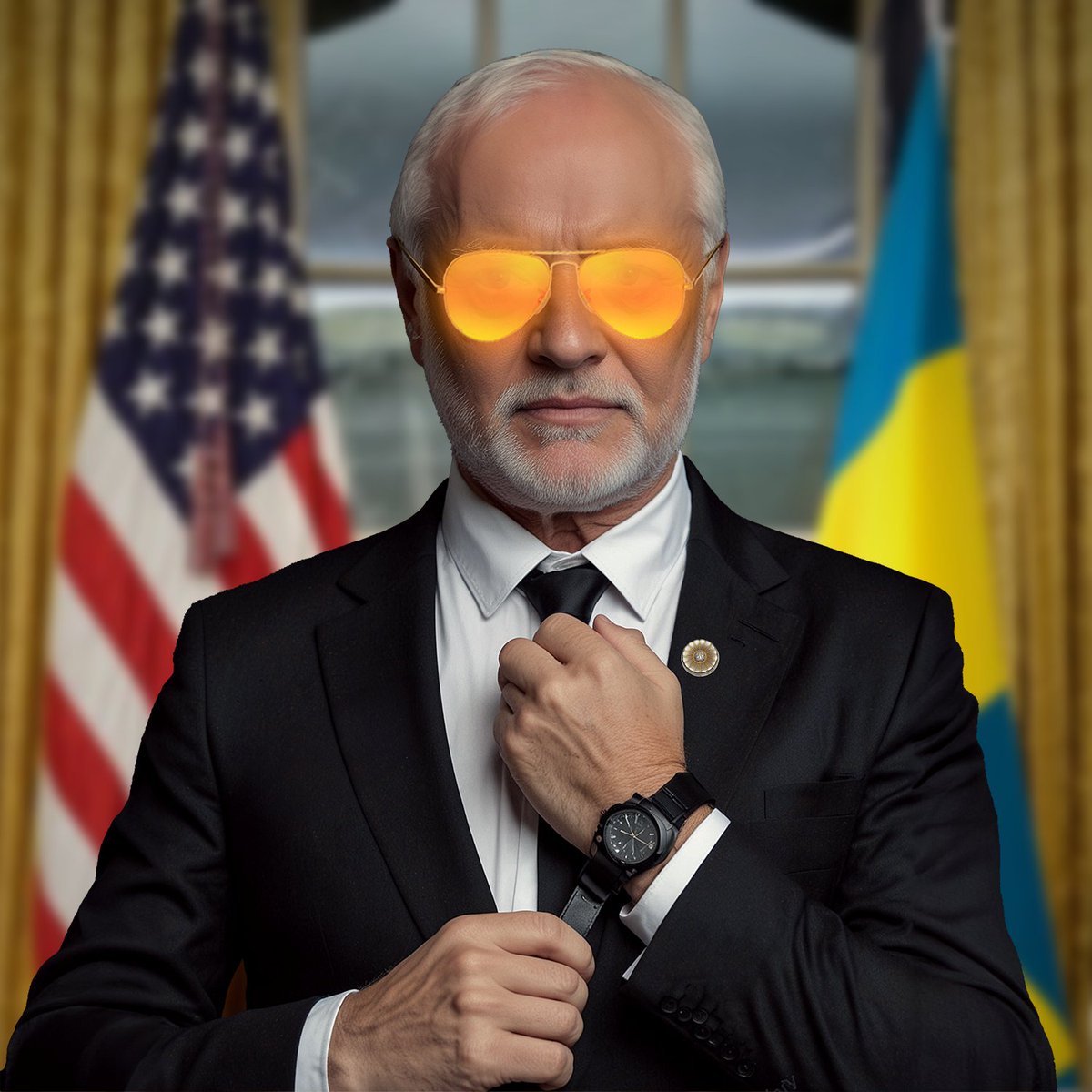 I heard you guys needed a new Sleepy Joe in the office 🇺🇸🇸🇪 (I love shårts wars)