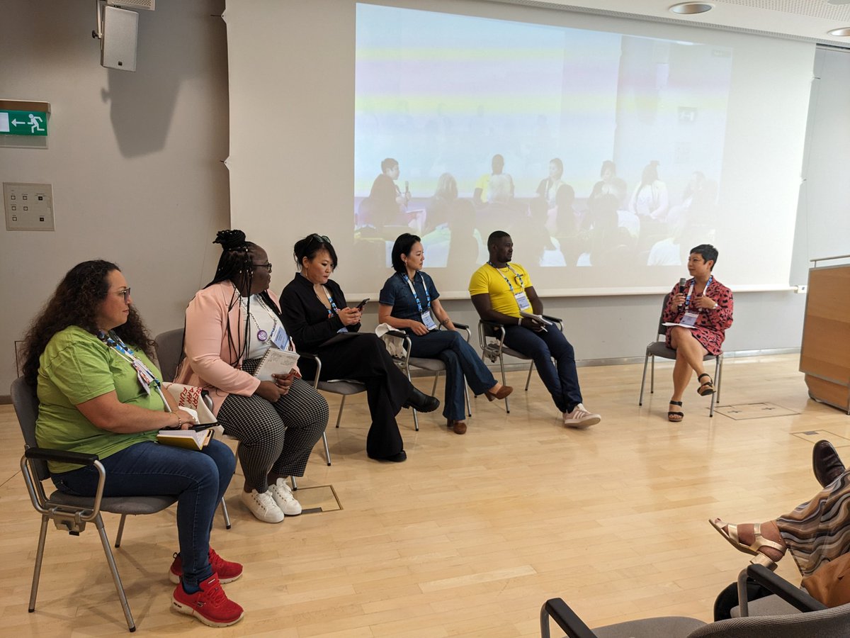 Grantee panel during the <a href="/RobertCarrFund/">Robert Carr Fund</a> event #AIDS2024 : Strong and effective community-led networks are not a miracle, but a result of a long-term investment into core structures, advocacy capacity and global movements. 
#CommunituesFirst