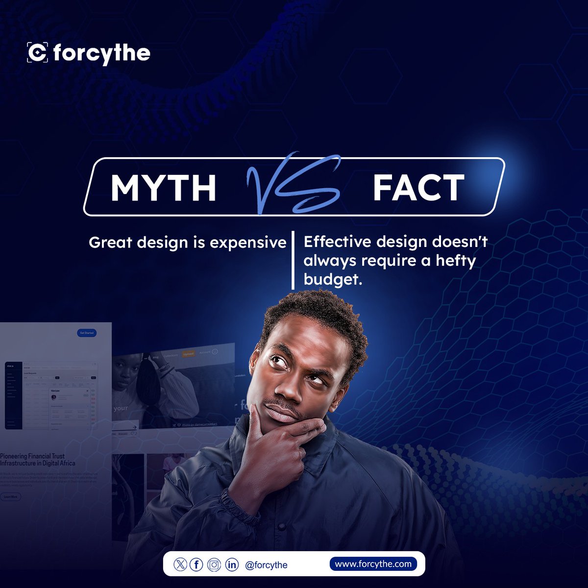 forcythe_'s tweet photo. A great design doesn't have to cost a fortune. By focusing on user needs and prioritizing clear content, you can create impactful designs that passes the message across and resonates with your audience. For your appealing designs, visit https://t.co/I6BtVn5Soz and book a session. https://t.co/Ng8NTLa32E
