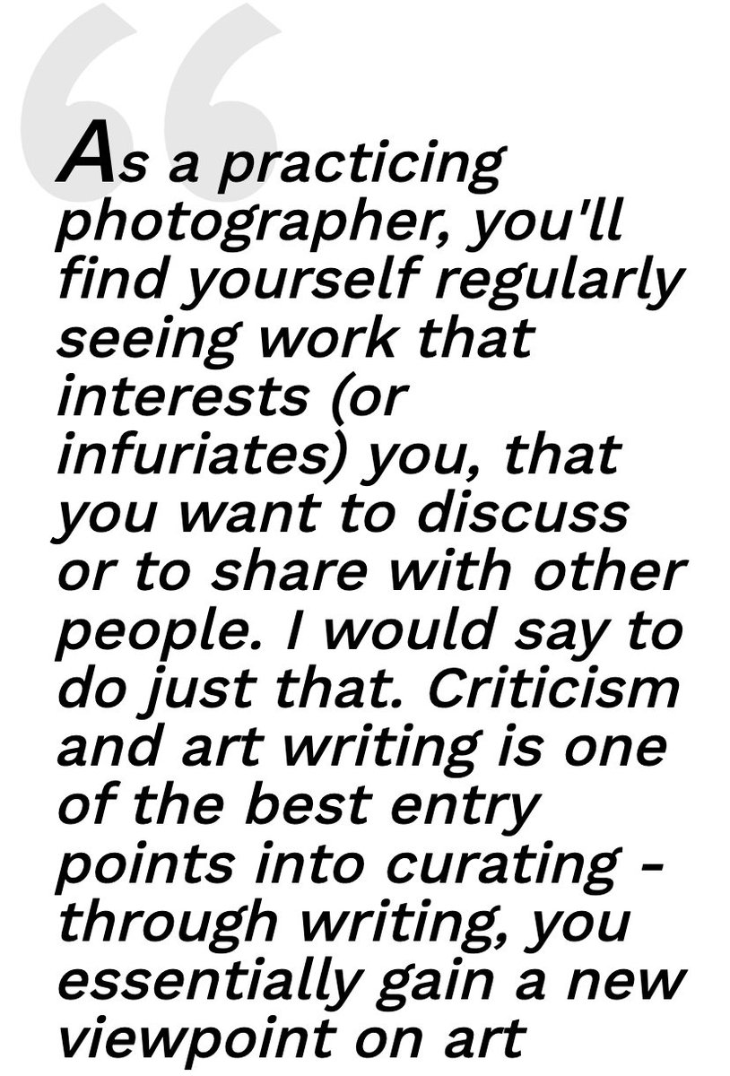 Source Magazine (@sourcephoto) on Twitter photo The DEADLINE for MA/MFA submissions to Graduate Photography Online 2024 is 6th AUGUST.
You can read an interview with this year's selectors Chris Clarke (curator <a href="/glucksman/">The Glucksman</a>) here shorturl.at/rpq6q
#photography #opportunity #graduatephotography The DEADLINE for MA/MFA submissions to Graduate Photography Online 2024 is 6th AUGUST.
You can read an interview with this year's selectors Chris Clarke (curator <a href="/glucksman/">The Glucksman</a>) here shorturl.at/rpq6q
#photography #opportunity #graduatephotography