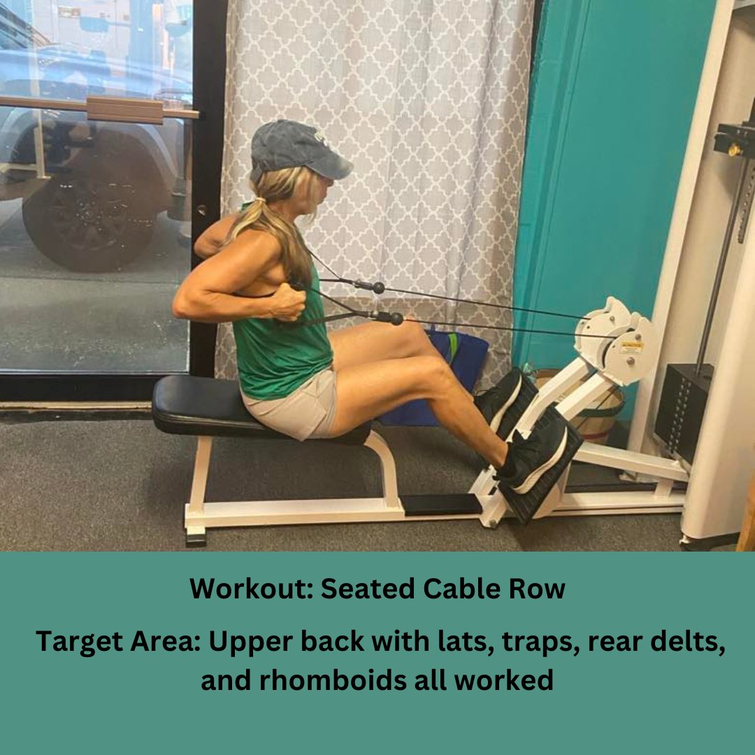 FitnessMaxwell's tweet photo. #gym #fitgirl #seatedcablerow #FitToTheMax https://t.co/ugovqDulQ3