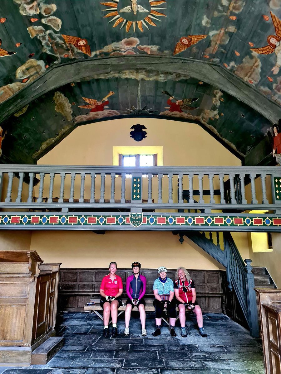 Sunny day cycling the #ConwyValley #BreezeOnTour 🚴‍♀️🏴󠁧󠁢󠁷󠁬󠁳󠁿
🙏 <a href="/cadwwales/">Cadw</a> for permission to visit Capel Gwydir Uchaf

#WalesMadeForBikes #Gwydir <a href="/BeicioCymru/">Beicio Cymru</a> <a href="/CODEMCR/">Robbie George</a> 
<a href="/JudyCorbett/">Gwydir Castle</a> <a href="/ConwyCBC/">Conwy Council</a> <a href="/ConwyVNWCoast/">Conwy Valley & North Wales Coast CRP</a> <a href="/NWalesSocial/">#NorthWalesSocial ⬆️🏴󠁧󠁢󠁷󠁬󠁳󠁿🤝</a> <a href="/BreezeCycling/">Breeze</a> <a href="/BeicsInfo/">Beics Betws</a>
