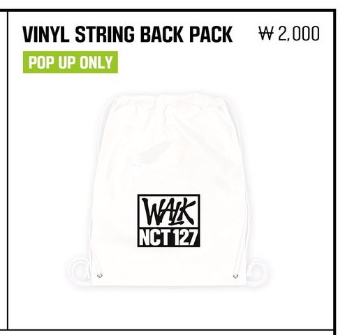 #rt #rt이벤트

리트윗 하신 분들 중 추첨을 통해
🩶walk 비닐 스트링 백팩🩶을 
보내드립니다!

📍당발 : 8월 2일 마크날🐯

- 간단하게 시즈니 인증 받습니다 :)
- 팔로우 필수❌

#nct #NCT127 #walk