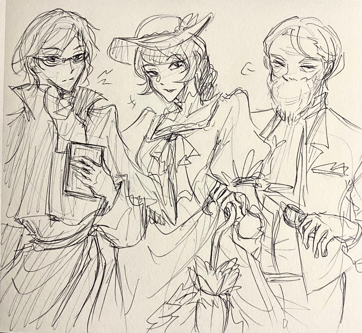 ragdol_ly's tweet photo. The Guild (but I actually draw them rest of them instead of just steincraft) 🫶

I actually love all of the guild but I just never draw them 😭😭😭

#bsd #bsdguild #文豪ストレイドッグス https://t.co/189iZu6v5M