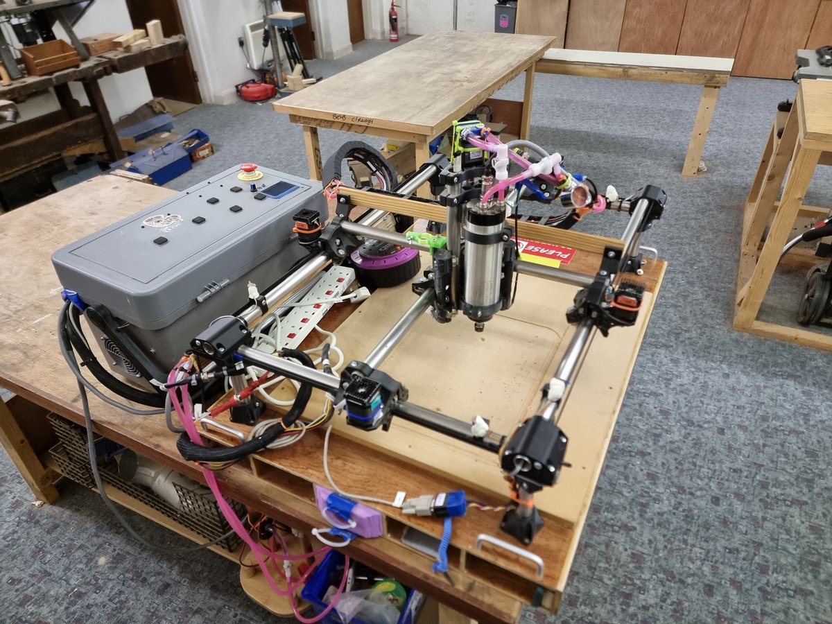 Learn all about #CNC and make an edge-lit LED sign. Over two sessions learn Vcarve with <a href="/stevempotter/">Steve M. Potter</a>
 and get hands on . Supported by <a href="/dublinmaker/">Dublin Maker</a> tog.ie/2024/06/cnc-wo…