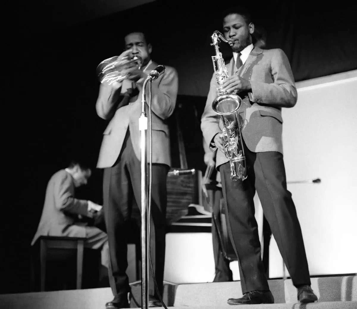 3rdstreetjazz's tweet photo. #JuniorCook's horn sang with the grit and soul of Pensacola streets and NYC jazz clubs. His thoughtful improvisations and commanding tone elevated every bandstand he graced. A true keeper of the flame. #HardBop #JazzHistory https://t.co/V8eQgyyj52