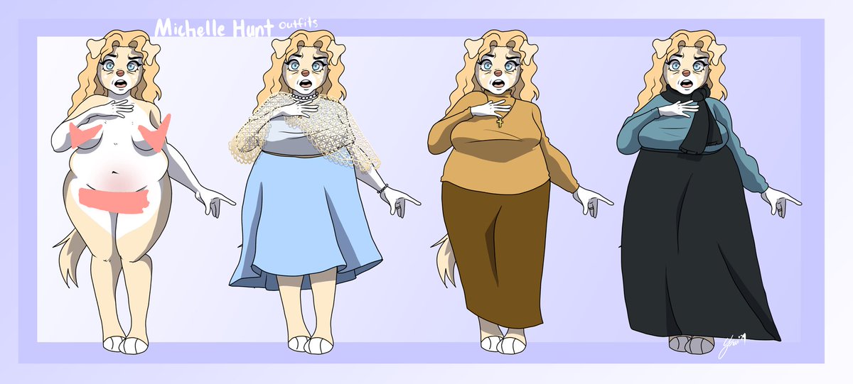 RedHawkRilo's tweet image. Michelle Hunt Outfits