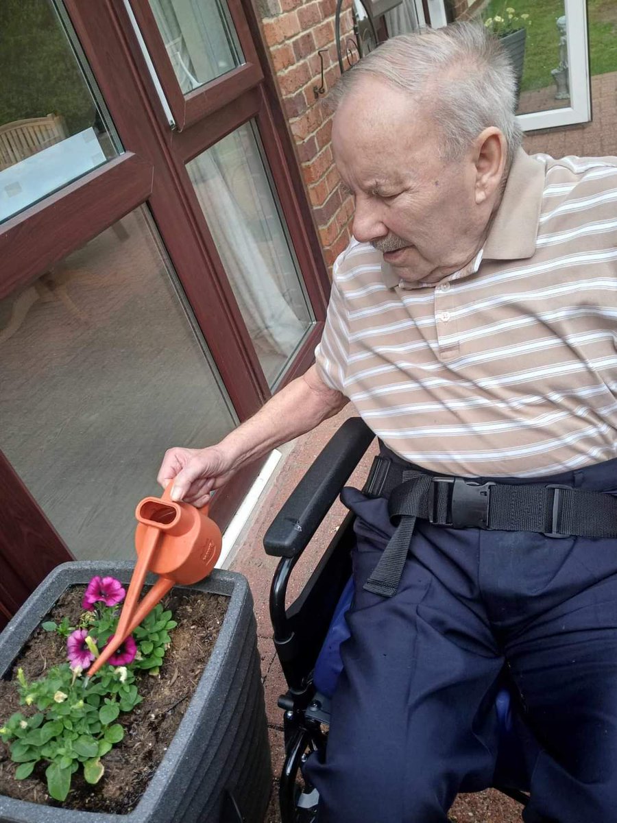 Looking after Millbeck's garden