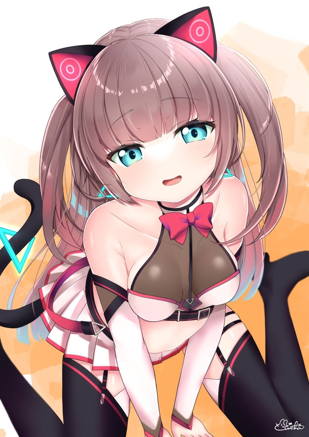 夏色まつり 「まつりちゃんおたんじょうびおめでとう #祭絵 #夏色まつり生誕祭2024」|ゆんちゃ*/お絵描きVtuber結乃りぼん💝のイラスト