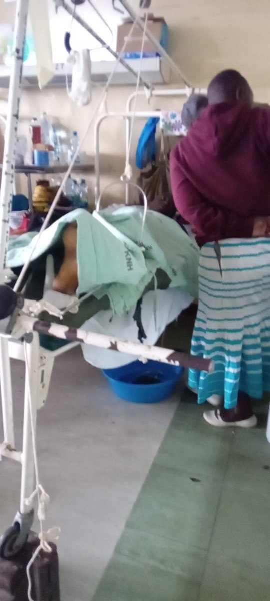 ClintonObonyo's tweet photo. @Shad_khalif the patient is doing great just some issues but the patient needs a new matress volunteer we get him a new matress by tomorrow reason the matress of the hospital is not good quality making it un comfortable here is my number 0717171416 retweet https://t.co/1IkHdr6cTt
