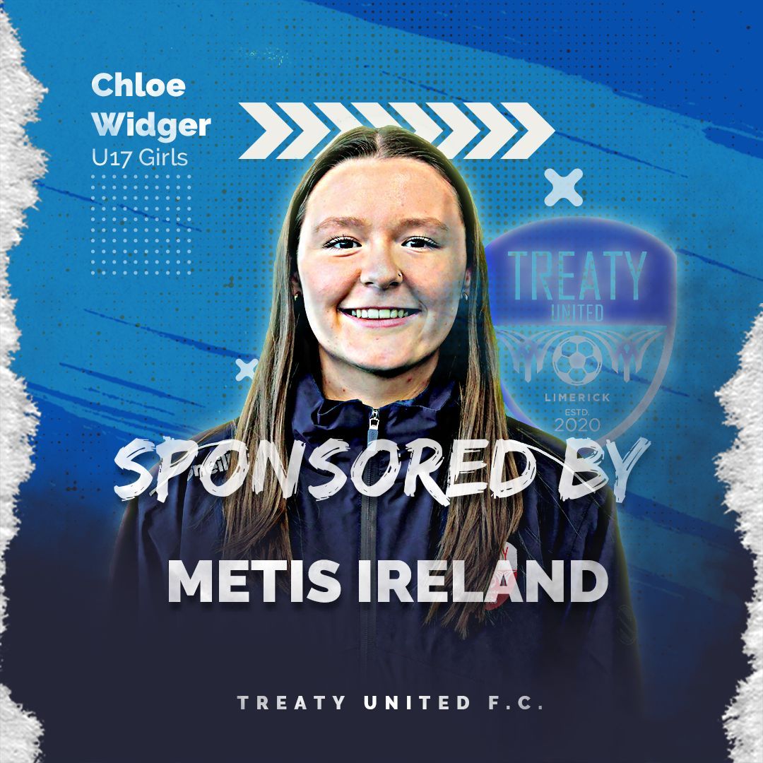 Treaty United FC (@treatyunitedfc) on Twitter photo 𝗣𝗹𝗮𝘆𝗲𝗿 𝗦𝗽𝗼𝗻𝘀𝗼𝗿𝘀𝗵𝗶𝗽 🤝
Treaty United would like to thank <a href="/MetisIreland/">Metis Ireland</a> for their sponsorship of WU17 goalkeeper Chloe Widger 👏
For more info on sponsorship contact Info@TreatyUnitedFC.com 𝗣𝗹𝗮𝘆𝗲𝗿 𝗦𝗽𝗼𝗻𝘀𝗼𝗿𝘀𝗵𝗶𝗽 🤝
Treaty United would like to thank <a href="/MetisIreland/">Metis Ireland</a> for their sponsorship of WU17 goalkeeper Chloe Widger 👏
For more info on sponsorship contact Info@TreatyUnitedFC.com