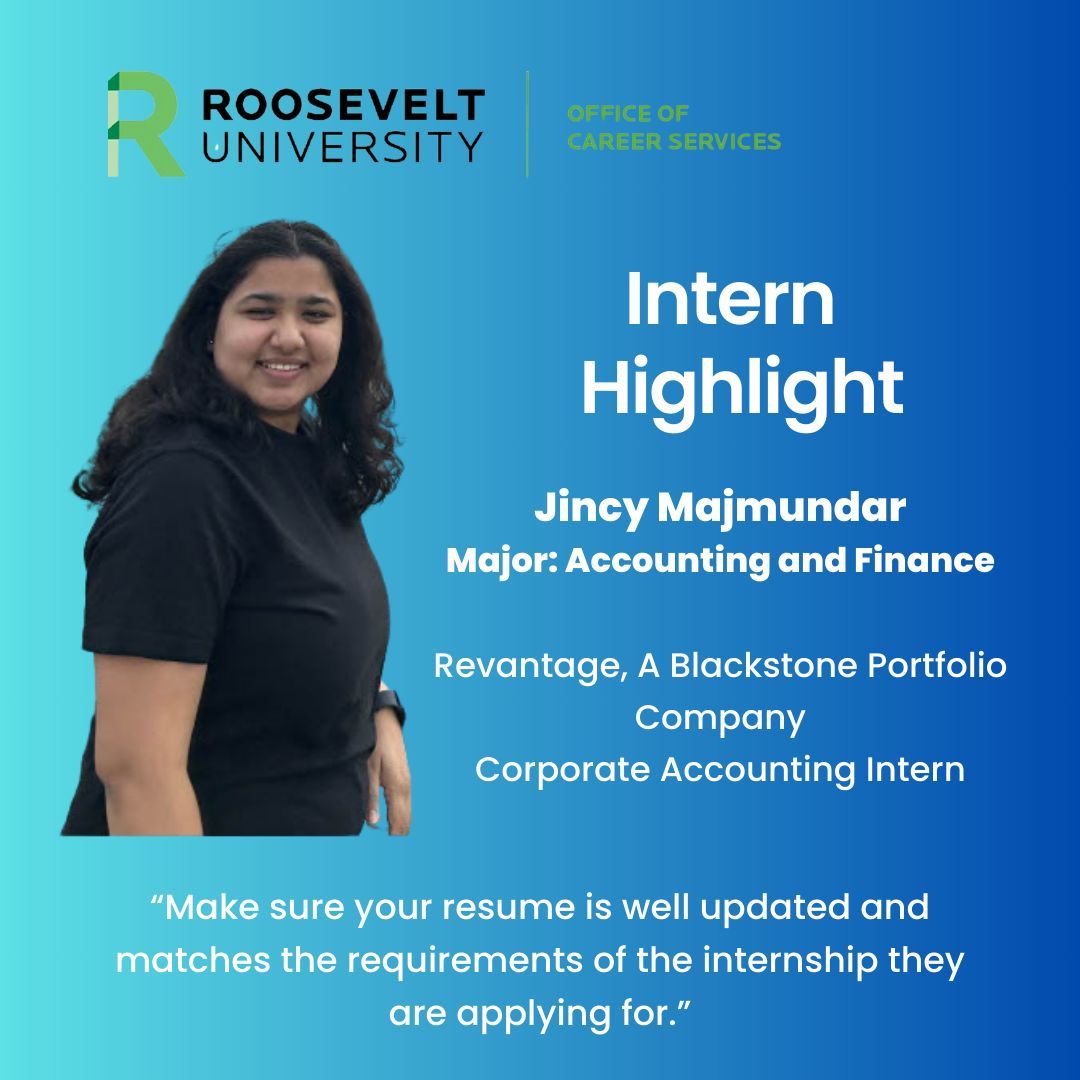Office of Career Services, Roosevelt University tweet media