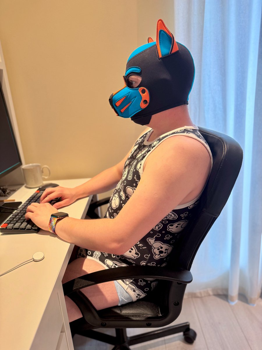 Mondays are never that bad when you're padded puppy...