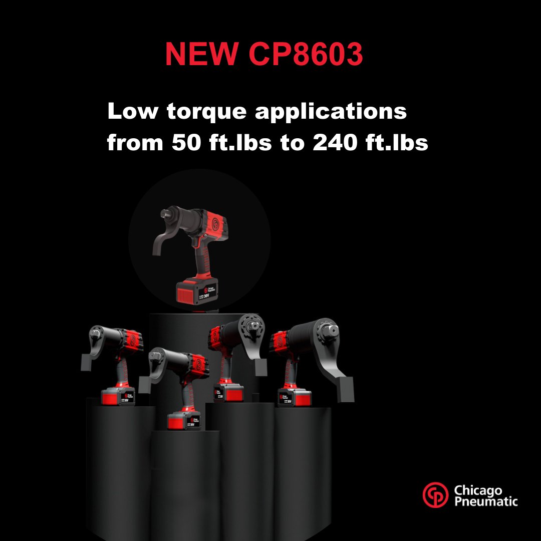 CP_PowerTools's tweet photo. π οΈ Introducing the all-new low torque version, custom-made for precision tightening from 70 Nm/50 ft.lbs to 325 Nm/240 ft.lbs.
Visit our website now: https://t.co/cEDWvswAMe
#CPTools #CP86 #TorqueWrench https://t.co/TqLPKEjVZy