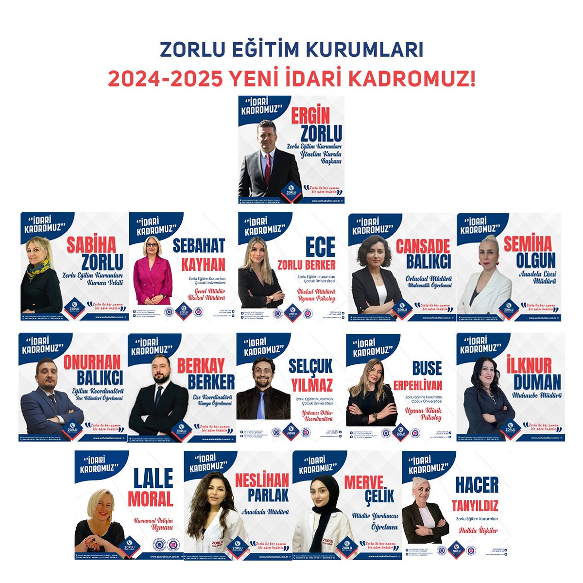 zorluokullar's tweet photo. İDARİ KADROLARIMIZ!
BAŞARIYA GİDEN YOL ZORLUDUR!🍀 https://t.co/8QyHXUuvqI