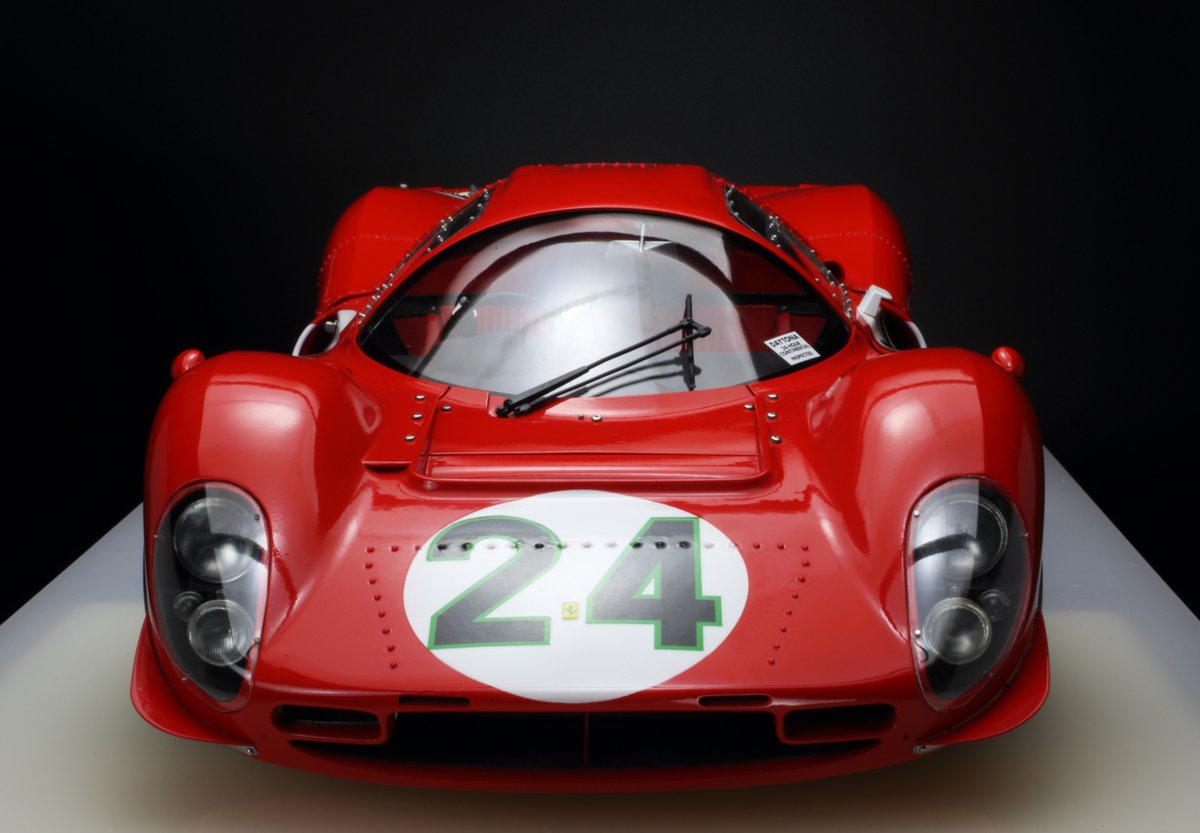 seastar200921's tweet image. 1/12 MFH フェラーリ 330P4 完成しました!
デイトナ24時間で総合2位の車体を再現しました。
当時、実車が24時間レーシングスピードで走り続け
られるとは驚きです。
ブログもやってます!
ameblo.jp/authorize-wf/
#フェラーリ #モデルファクトリーヒロ
#カーモデル