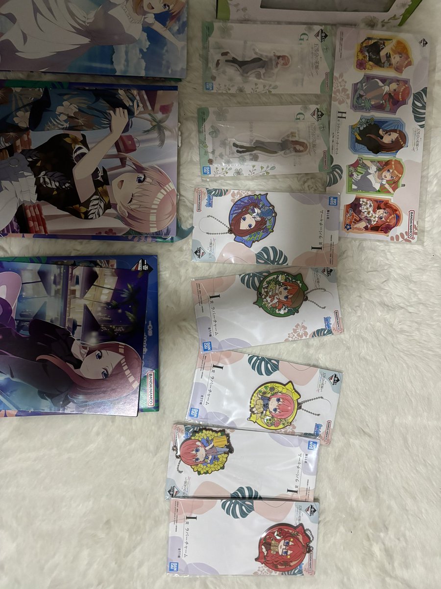 #五等分の花嫁 交換
5つ子ハネムーン
譲)画像の物
求)B賞 二乃フィギア  .5000円

交換優先事項)F賞二乃ボイス未使用、送料負担、手渡し等

郵送、群馬県近辺受け渡し、池袋受け渡しも可能ですが日にちが限られます。