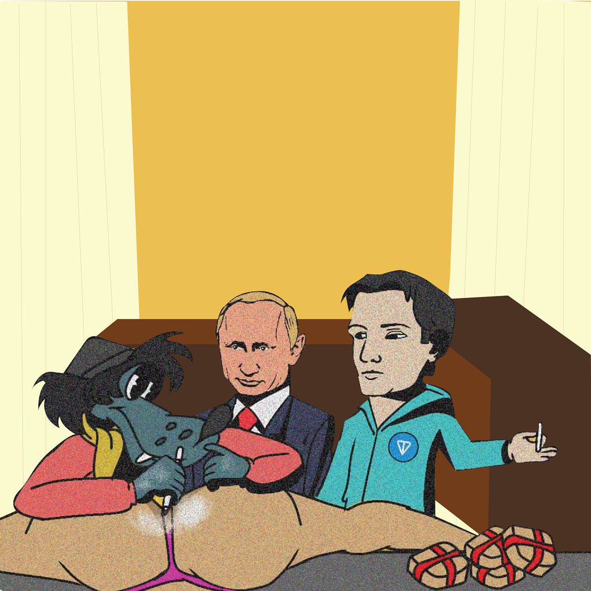 Called #VOLK in my channel around 70k mc. Hit 140k but then moved back to 50k. 

Been watching this meme for a while, I think when $TON starts moving again VOLK could run with it. 

Russian OG cartoon character. Fun memes. Community kinda bullish, very few people but good