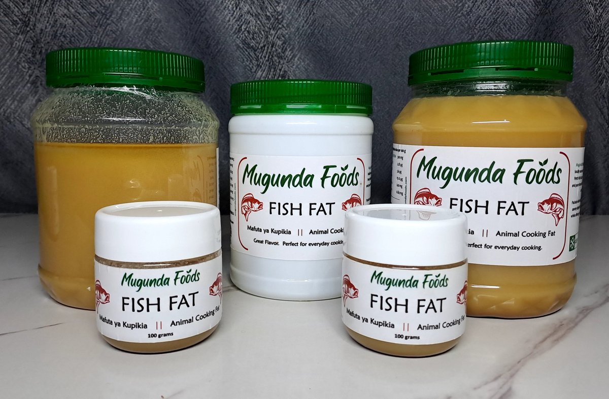 MugundaFoods's tweet photo. Fish Fat is now available at Mugunda Foods.

Sourced from Nile Perch fish, it is loaded with beneficial Omega 3 fatty acids that promote brain and heart health.

Omega 3 is also important during pregnancy for pre-natal growth and development.

Call/WhatsApp  0729 589 511. https://t.co/H5S585hvkM