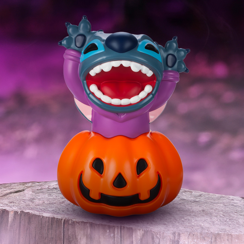 DisneyKeep's tweet image. Stitch Halloween Glow Pumpkin is coming soon to DisneyStore .com #disneykeep