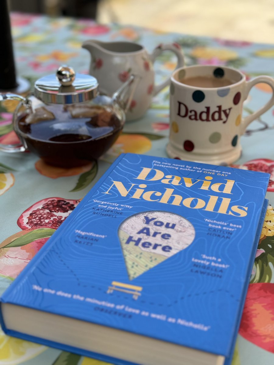 JonHackett's tweet photo. @DavidNWriter Have loved all your books, but I think this is close to being my favourite. Just finished it while sipping a cup of tea in the garden. Also what a delight you were on Desert Island Discs. https://t.co/eE3AVcTTtF