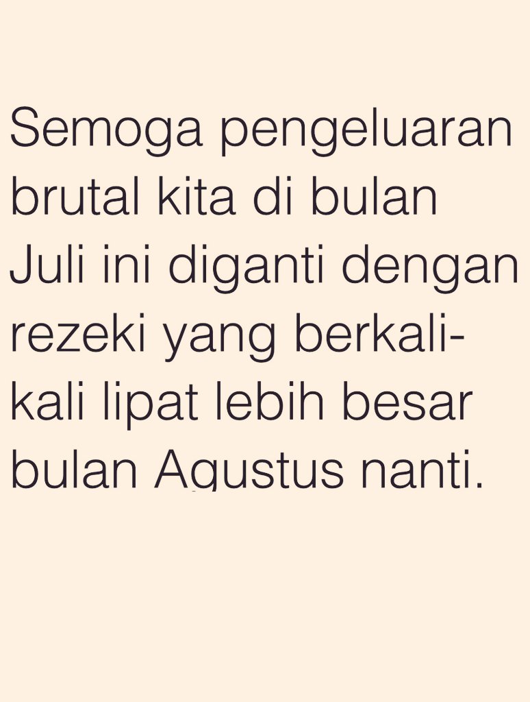 Aamiin paling seriusssssss :/