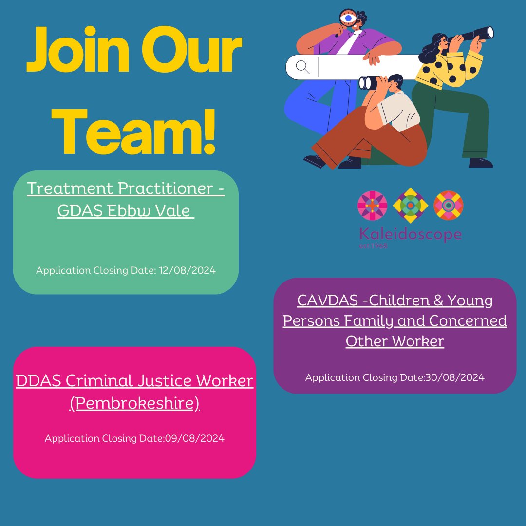 🌟 Join Our Team at Kaleidoscope! 🌟

Are you passionate about making a difference? We're hiring! Become a part of our dedicated team and help us create positive change in our community. Check out our latest job openings and apply today!

#JobOpportunity #JoinOurTeam #CharityJobs