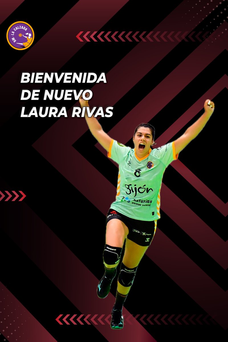 CBLaCalzada's tweet photo. 🤩 𝑽𝒖𝒆𝒍𝒗𝒆 𝑳𝒂𝒖𝒓𝒂 𝑹𝒊𝒗𝒂𝒔 🤗

#SomosCalzada #SheLovesHandball #Gijon #Asturias https://t.co/2rImav834v