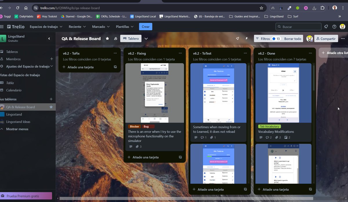poolebu's tweet photo. Today doing QA for my latest release. Using Trello to organize it, the best part is attaching screenshots to issues 😀, now I can re use them for sharing #buildingpublic https://t.co/Vigg3I3xRr
