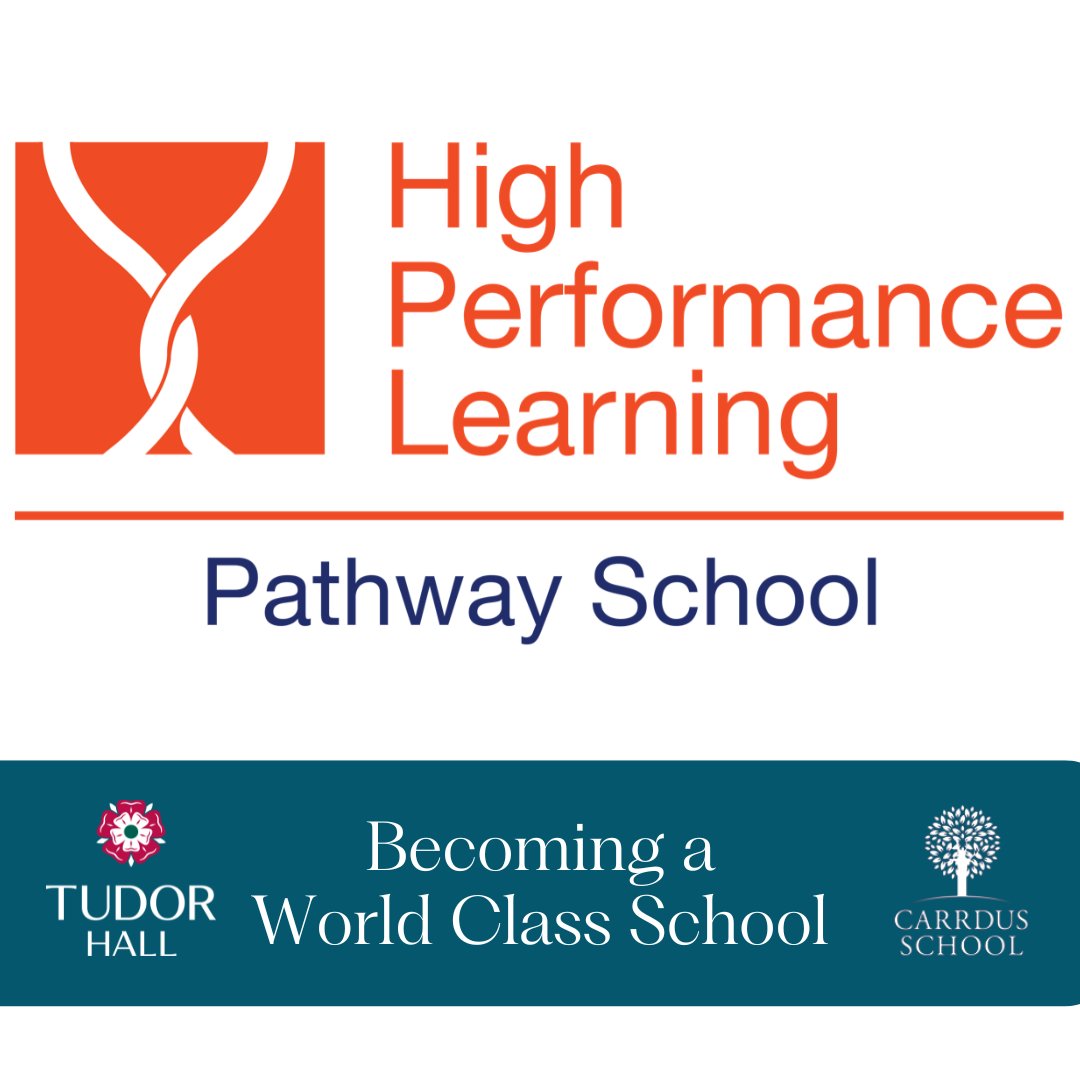 We're becoming a World Class School!

Tudor Hall &amp; our prep @Carrduschool are on the High Performance Learning pathway working towards accreditation; prestigious programme recognising schools at forefront of contemporary learning. 
#WorldClassSchool #HPL #girlsschool #Oxfordshire