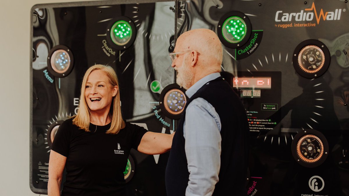 After….

📅 12 week #EvergreenCommons CardioWall Study
🔢 18 Parkinson’s Exercise Program participants
⌚ 6,480 mins CardioWall use
📃 54 questionnaires
📈 7 hours data input/analysis

The results are in! More soon....

#ParkinsonsStudy #ExerciseStudy #Parkinsons