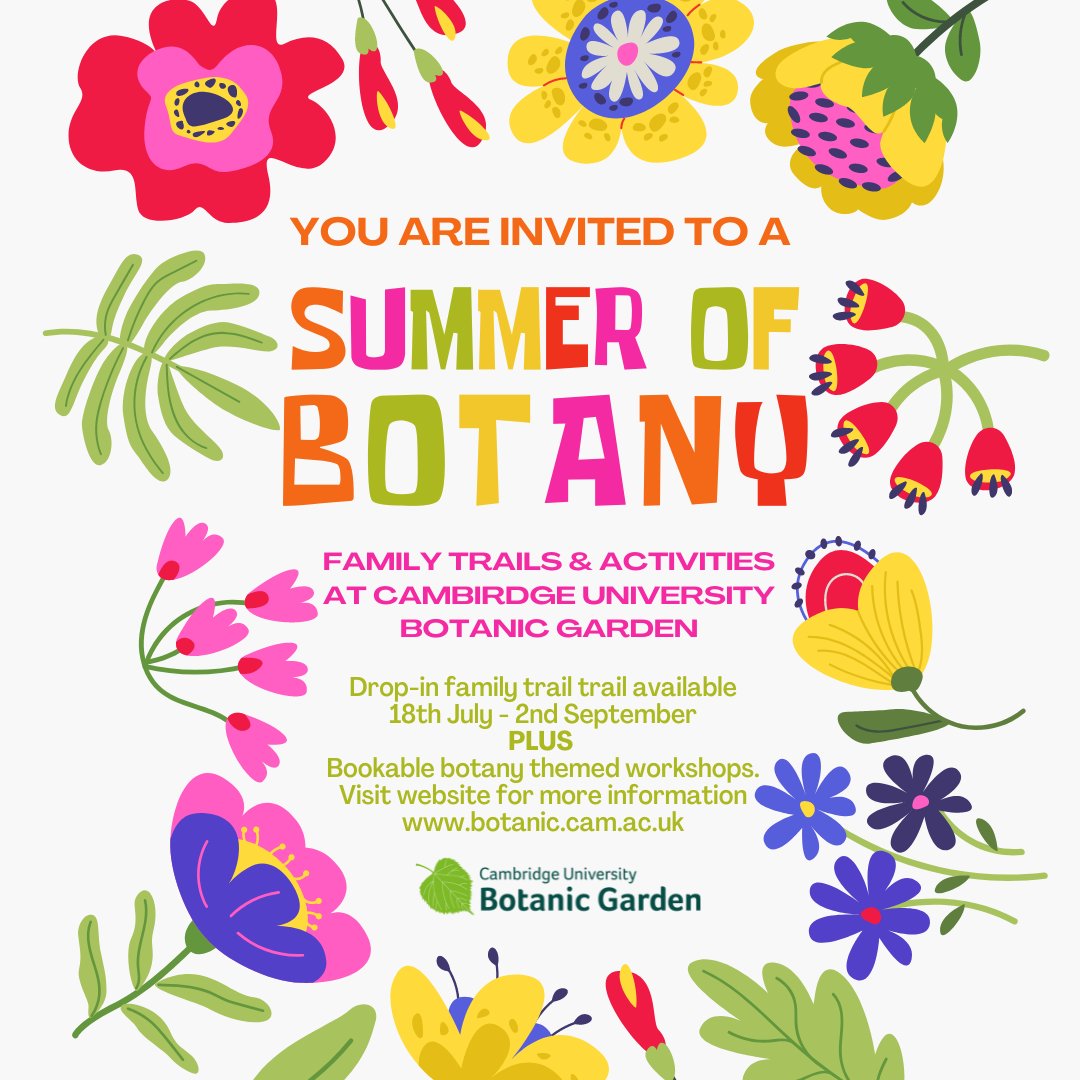 📣 Join us for a Summer of Botany!
If you are looking for things to do with kids during the holidays, come along to our family-friendly events:

🌼 Order of the Golden Lily Family Trail
📅 18 July – 2 September
🔎 Pick up a trail booklet &amp; dive into a botanical adventure🌸(1/4)