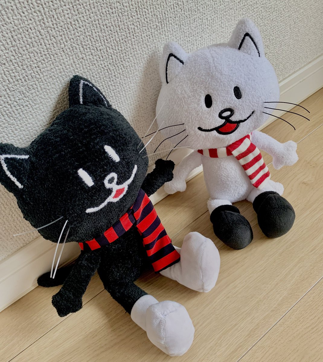 ついに黒ニコル完成した🐈‍⬛ 初めてのぬいぐるみ作りに挑戦！少し歪に