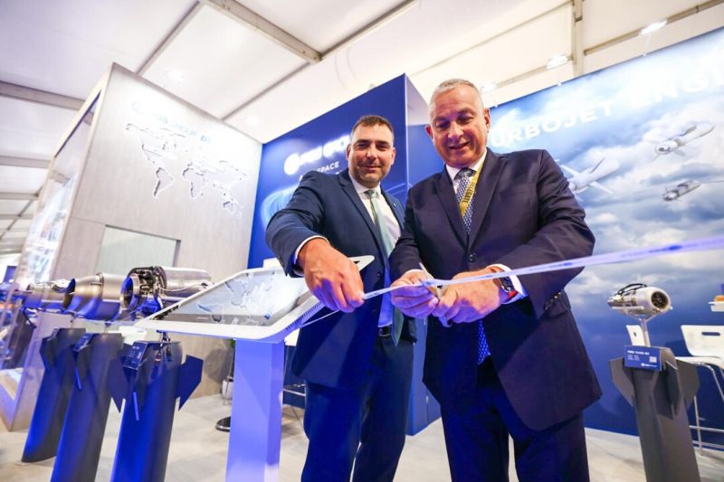 🌐 The Event of the Year 2024 is here! 🌐

We are excited to announce the grand opening of our booth at Farnborough International. The ribbon was cut by the Minister of Industry and Trade, Mr. <a href="/JozefSikela/">Jozef Síkela</a>, and Pavel Čechal, Vice President of Operations at PBS GROUP a.s., in the