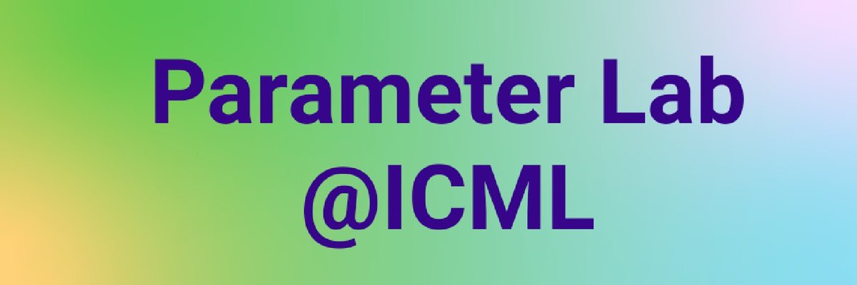 Parameter Lab (@parameterlab) on Twitter photo Attending #ICML2024 and looking for a research internship in trustworthy AI for LLMs? Reach out to <a href="/coallaoh/">Seong Joon Oh</a> and <a href="/framart1/">Martin Gubri</a> at the conference!
x.com/parameterlab/s… Attending #ICML2024 and looking for a research internship in trustworthy AI for LLMs? Reach out to <a href="/coallaoh/">Seong Joon Oh</a> and <a href="/framart1/">Martin Gubri</a> at the conference!
x.com/parameterlab/s…