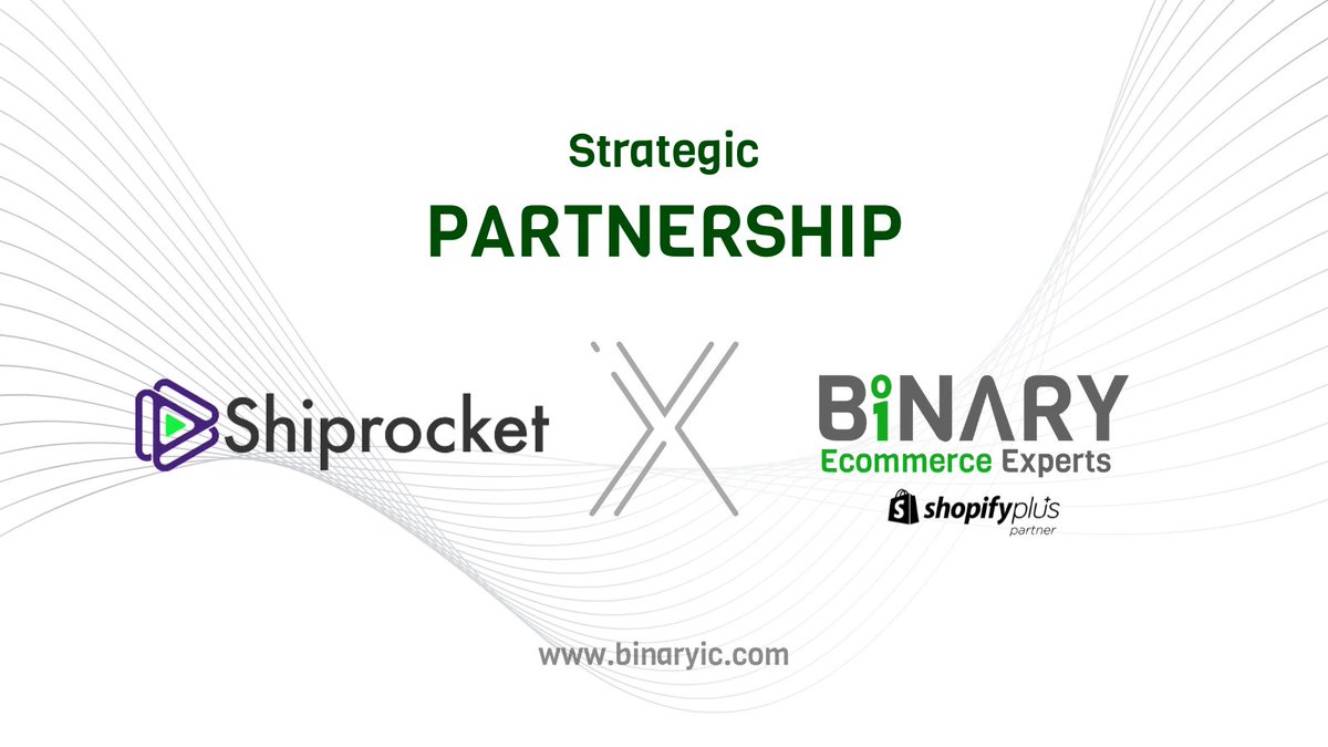 Binaryic's tweet image. Binary is now partnered with @Shiprocket to enhance #ecommerce experiences. 
With a vast network of 2.5 lakh merchants, they have successfully delivered an impressive 25 crore shipments nationwide. 
#binaryic #DigitalCollab #OnlineBusinessGrowth #EcommerceExperts #ShopifyPartners