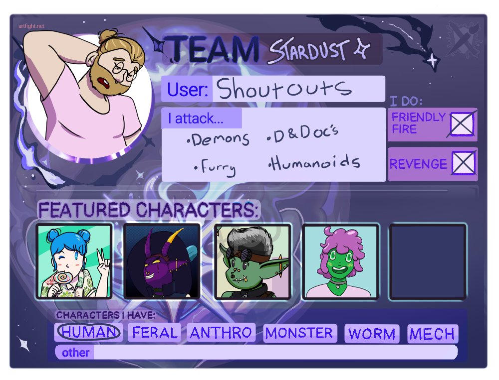ShoutToTheOut_'s tweet photo. So Ive actually been participating in art fight, so here's a thread https://t.co/uJC8x1Sp2J