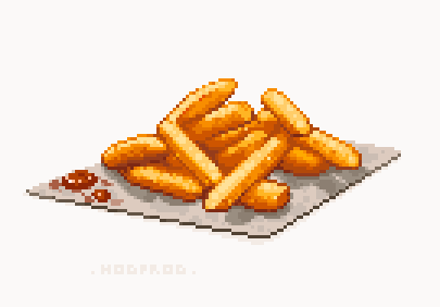 Quick #fries for #pixel_dailies <a href="/Pixel_Dailies/">Pixel Dailies</a> 
#pixelart #ドット絵