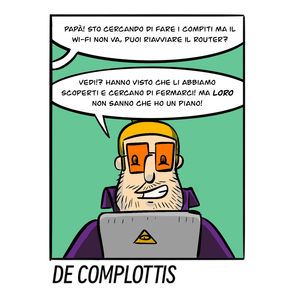 ZenZeroV's tweet image. Occhio al Wi-Fi