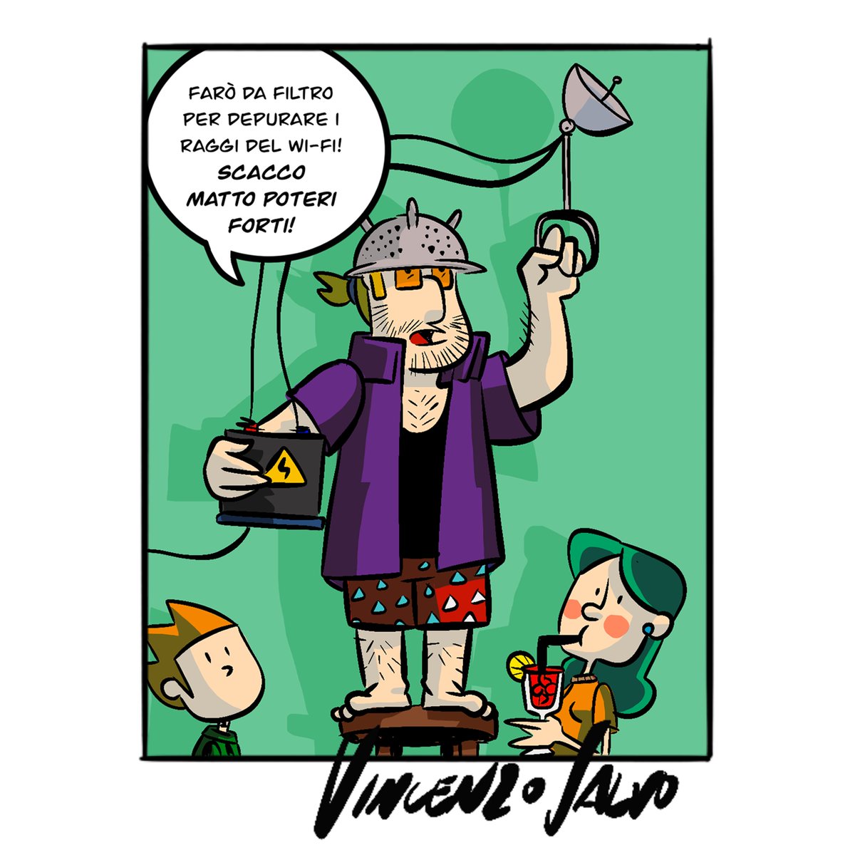 ZenZeroV's tweet image. Occhio al Wi-Fi