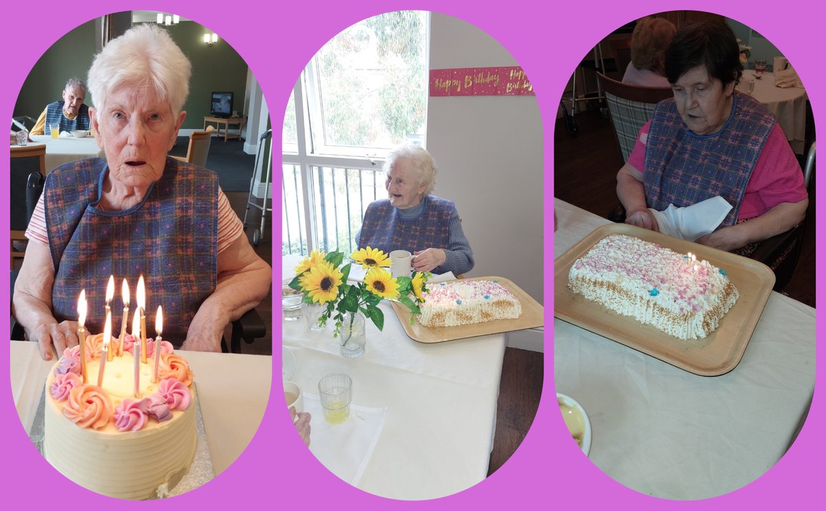 Here's a few of our activities for last week along with birthday celebrations for 3 of our lovely ladies. It was a fun filled week with lots of sunshine 😀