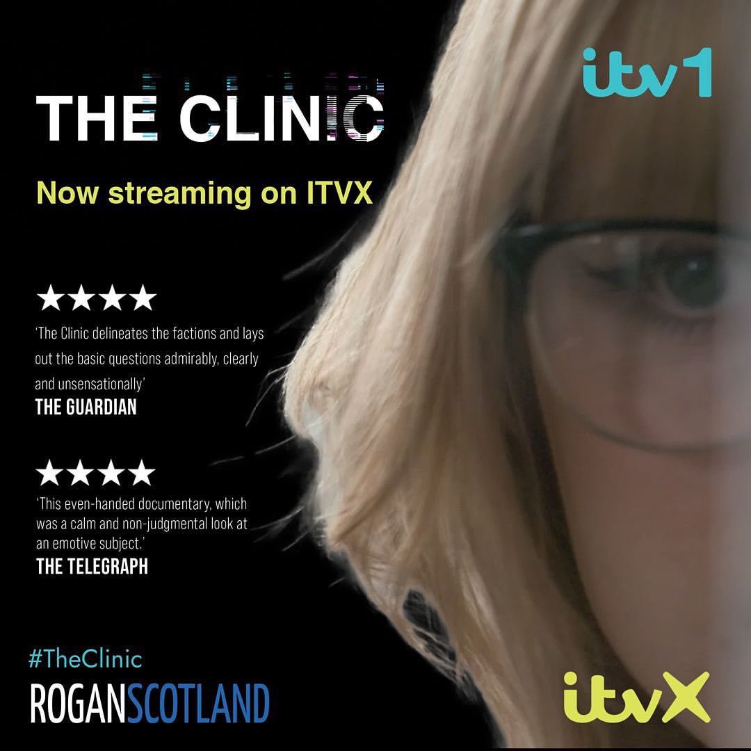 RoganProduction's tweet photo. Three of our programmes have been shortlisted for this year’s @griersontrust awards. 

@RoseAylingEllis is up for Best Presenter for #SignsForChange
The Clinic is in the Science documentary category and #Defiance has been shortlisted for a history award. 🥳 https://t.co/RmWa9ca40H