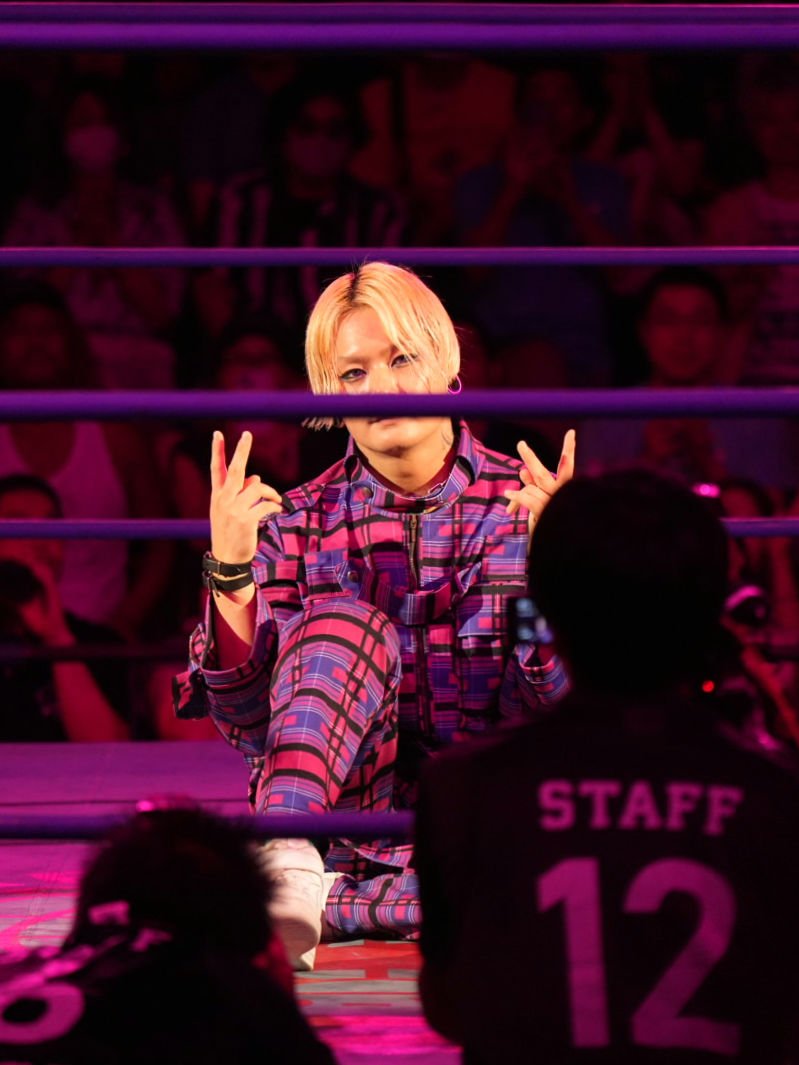gma0618's tweet photo. 前の入場曲で入ってきてくれたの嬉しかったなぁ!
#ajpw #NEXTREAM #ライジングHAYATO https://t.co/PRTZPJehuP